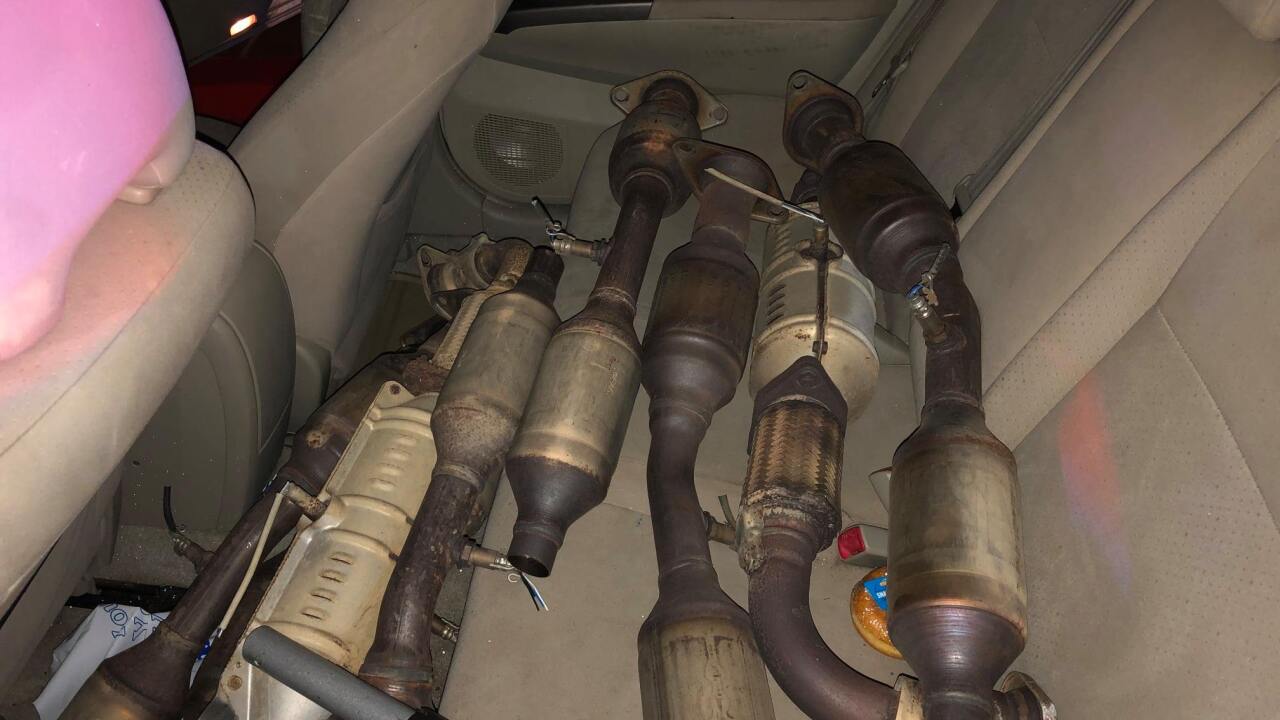 Catalytic converter thefts on the rise on the Central Coast