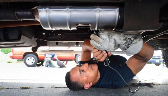 ‘The noise and the exhaust smell …I knew it was bad’: Catalytic converter thefts are rising, exacerbated by the COVID-19 pandemic